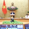 范明正总理主持2023年5月份政府例行会议。（图片来源：VGP）