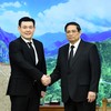 越南政府总理范明正会见泰国总理特使。