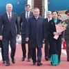 越共中央总书记苏林抵达白俄罗斯首都明斯克，开始对白俄罗斯进行国事访问。