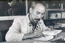 胡志明主席。