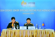 东盟国防高官工作小组扩大会议以视频方式召开。