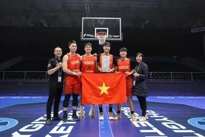 越南升龙勇士篮球队在2024年未来运动会夺得冠军。（图片来源：越通社）