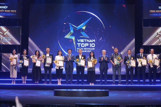 2023年越南10大数字技术企业公布仪式。
