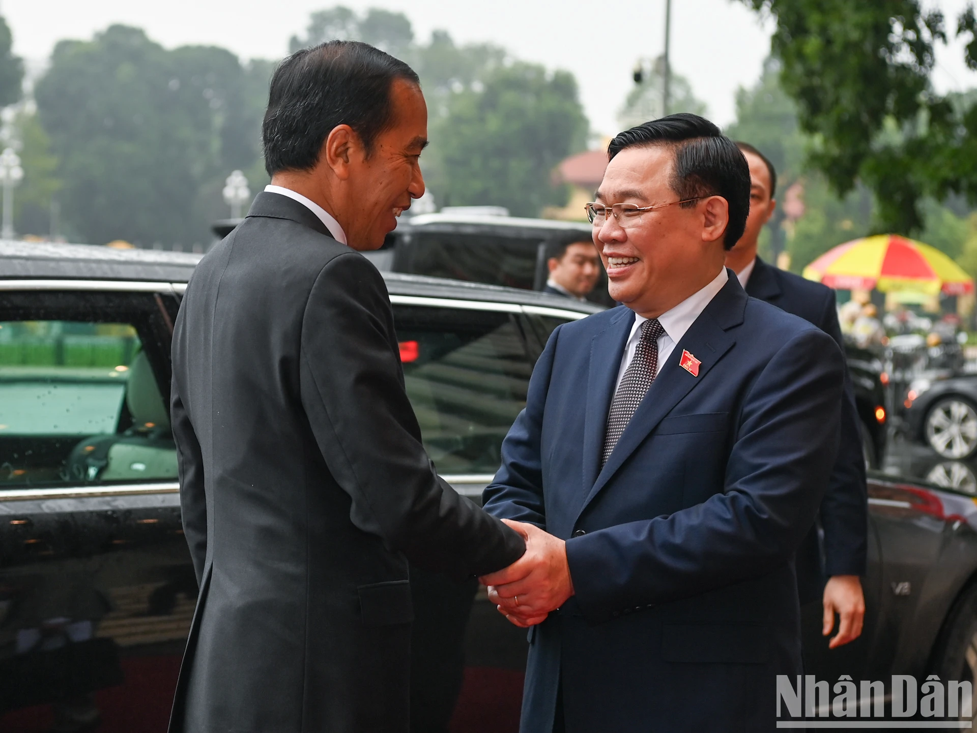 越南国会主席王廷惠会见印尼总统佐科·维多多【组图】