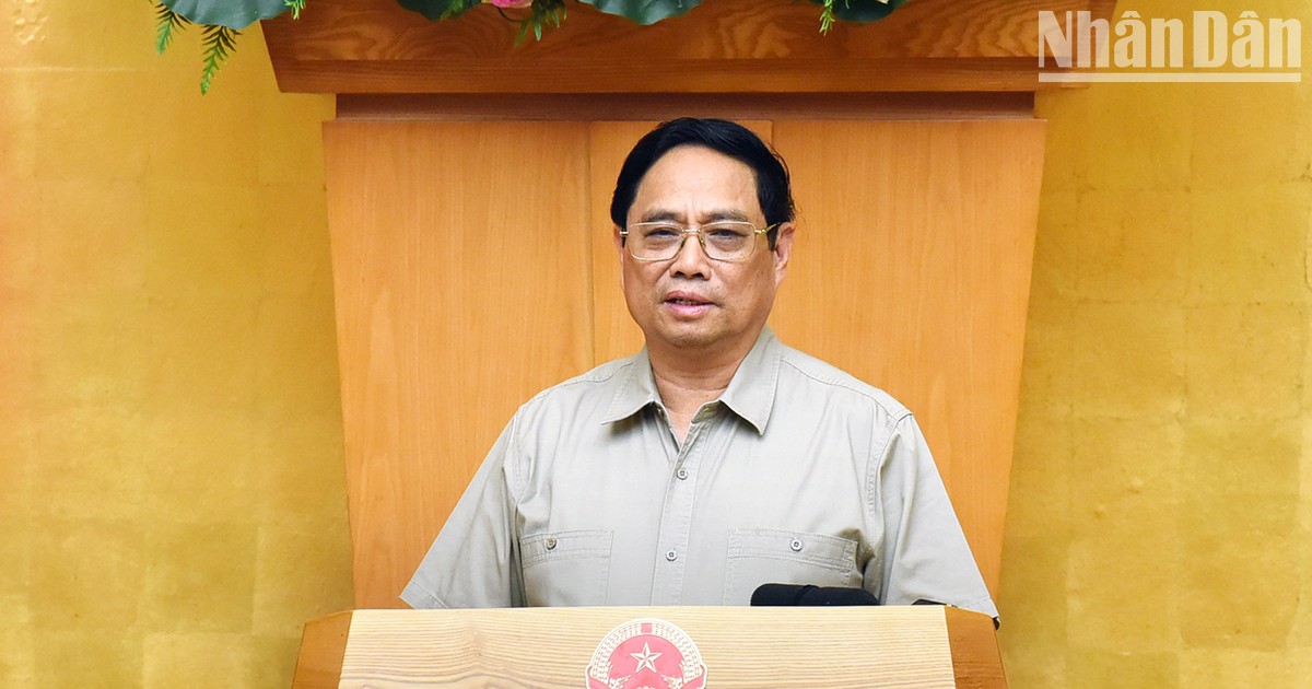 越南政府总理范明正主持召开2023年8月政府立法工作专项会议【组图】