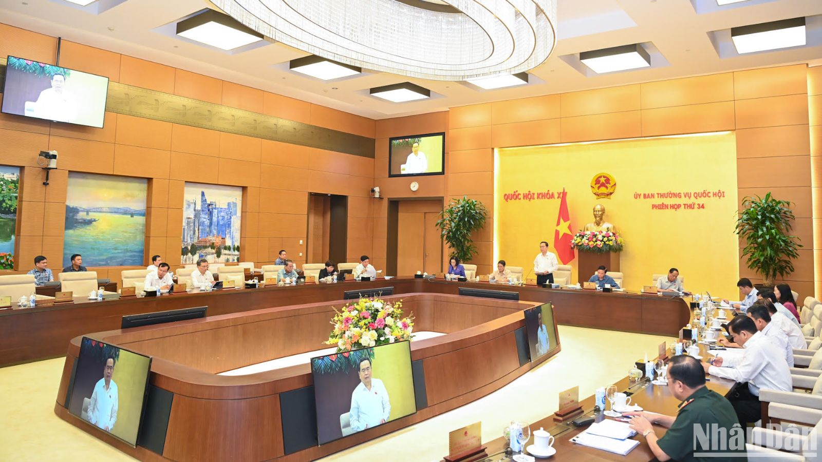 越南国会常务委员会第三十四次会议开幕【组图】