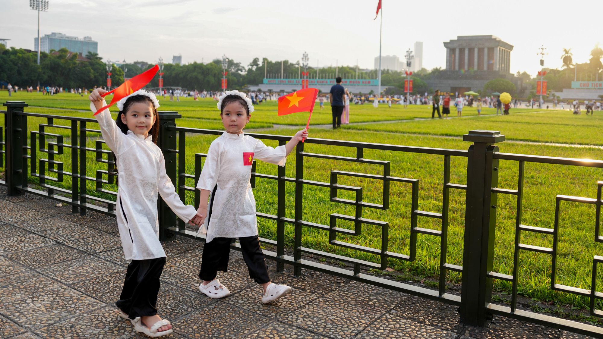 河内街头处处洋溢国庆氛围【组图】