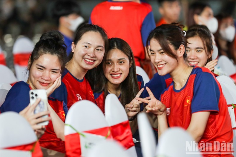 Lễ xuất quân của đoàn thể thao Việt Nam tham dự SEA Games 32[Ảnh]ảnh 8