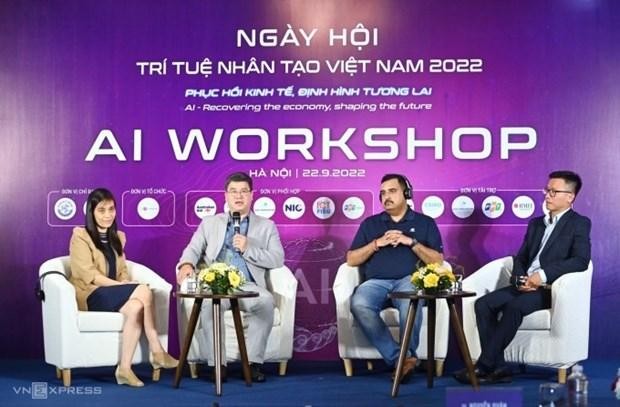 以“人工智能重振经济，塑造未来”为主题的2022年越南人工智能科技节（AI4VN 2022）在河内举行。