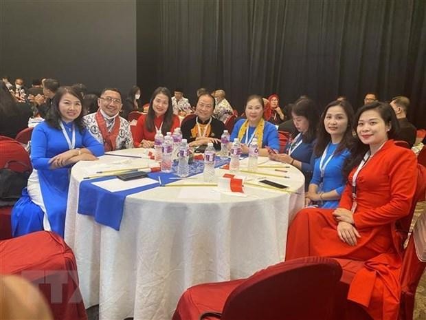 越南代表出席参加东盟与韩国教育理事会会议。（图片来源：越通社）