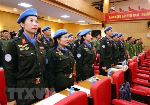 越南警察随时参加联合国维和部队