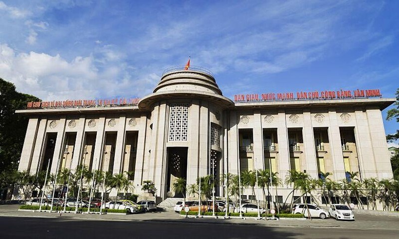 越南国家银行总部。