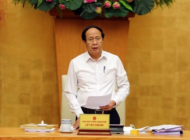 政府副总理黎文成担任委员会主任。（图片来源：越通社）