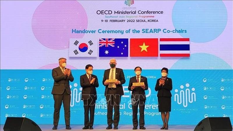 越南和澳大利亚从韩国和泰国正式接任 SEARP项目2022-2025年共同主席一职。（图片来源：越通社）