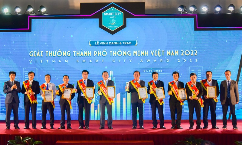 2022年越南智慧城市奖颁奖典礼。