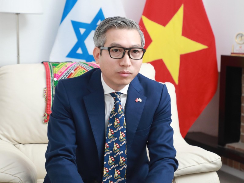 越南驻以色列大使李德忠。（图片来源：越通社）