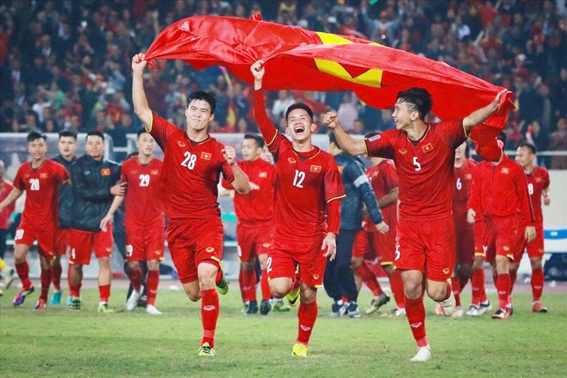 越南国足连续5年跻身世界百强名单。