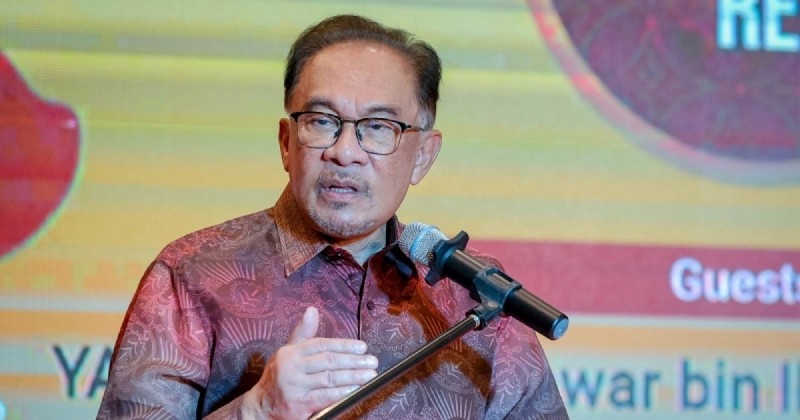 马来西亚总理安瓦尔•易卜拉欣。