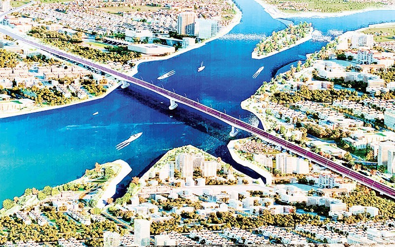 吏春大桥于2023年2月初正式动工兴建。