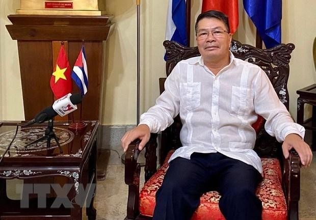 越南驻古巴大使黎青松。（图片来源：越通社）