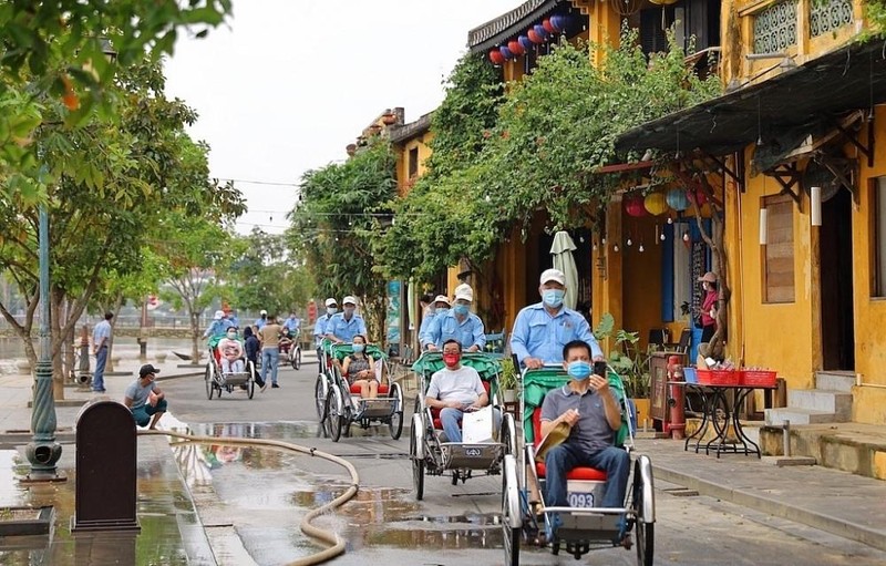 今年前9月，越南接待国际游客量超180万人次。图自越通社