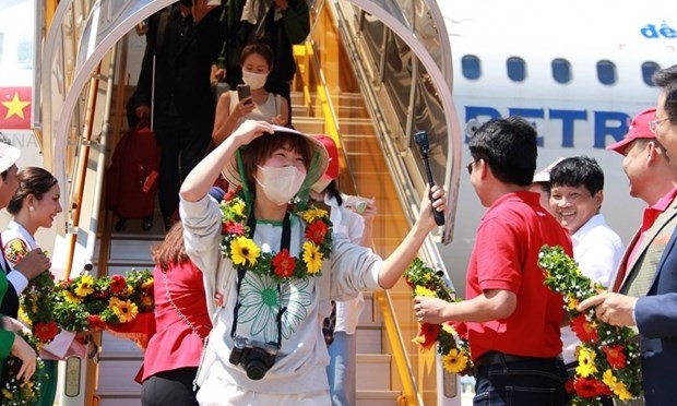 2022年韩国游客到访率最高。