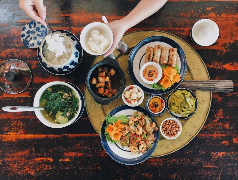 米饭是越南人的家常主食。