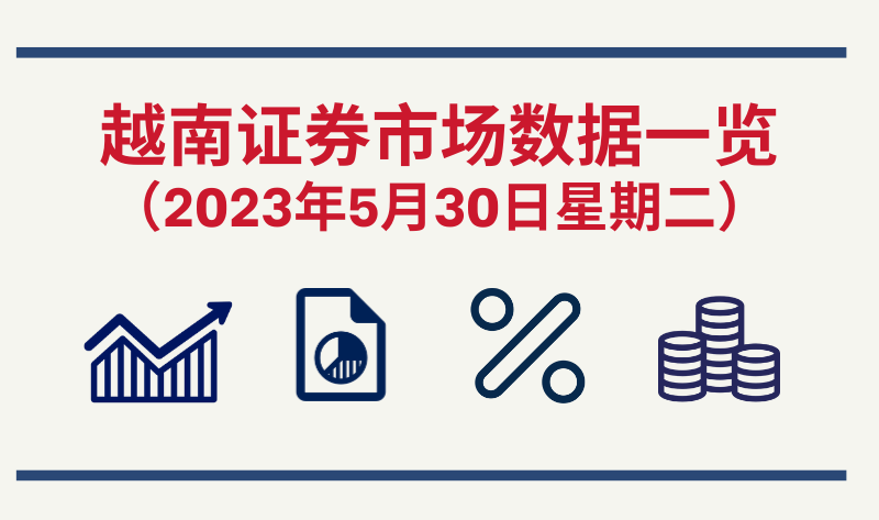 2023年5月30日越南证券市场数据一览【图表新闻】
