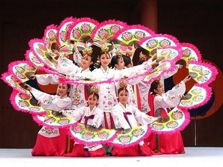 韩国传统舞蹈。