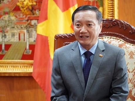 越南驻老挝大使阮伯雄。