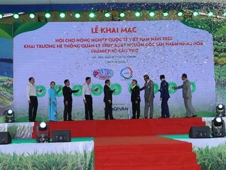 2022年越南国际农业展览会在芹苴市开幕。