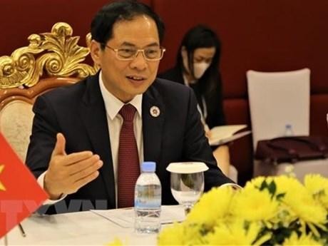 越南外交部部长裴青山。