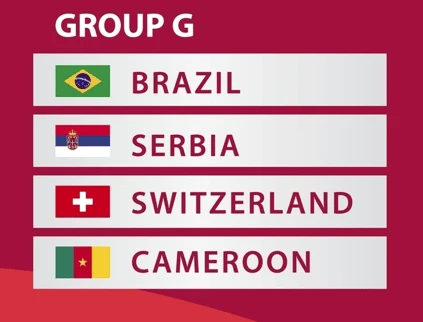 2022年卡塔尔世界杯G组球队阵容名单一览