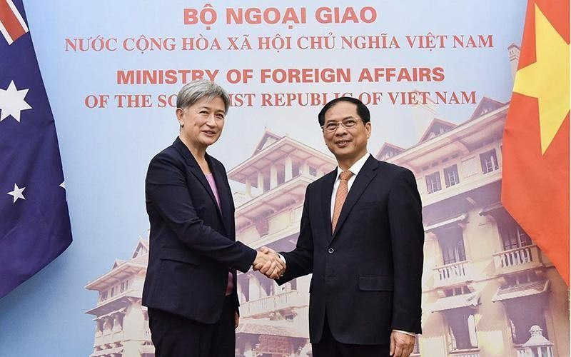 越南和澳大利亚保持各层次互访。（图片来源：外交部）