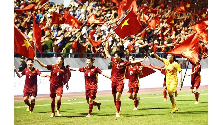 出征世界杯是越南女足成长的契机。（陈海 摄）