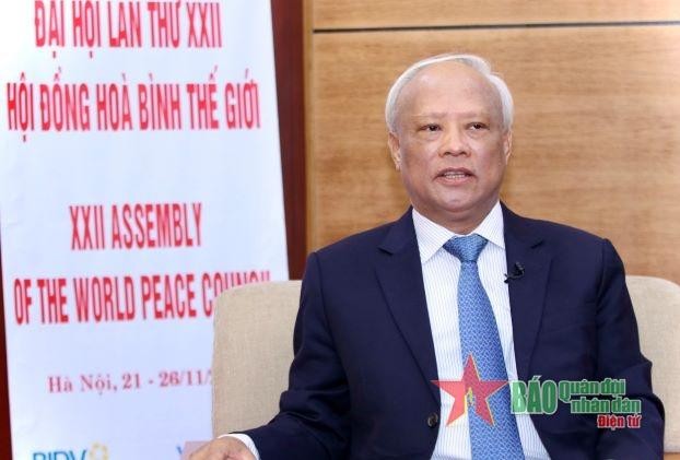 越南和平委员会主席汪周刘。