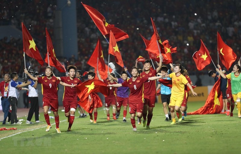 越南女足队。