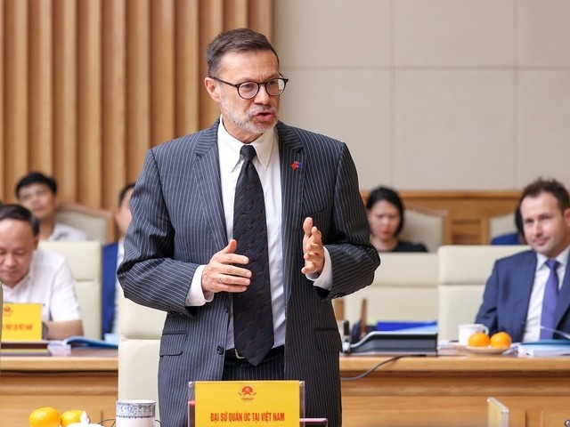 澳大利亚驻越南大使安德鲁·戈莱辛斯基。