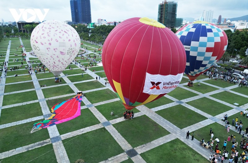 国际热气球节。（图片来源：VOV）