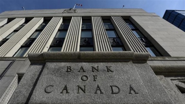渥太华加拿大银行。 （图片来源：加新社/越通社）
