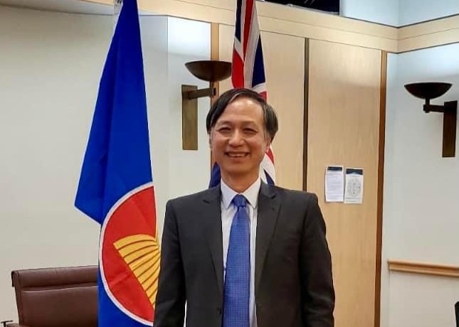 越南驻澳大利亚大使阮必成。