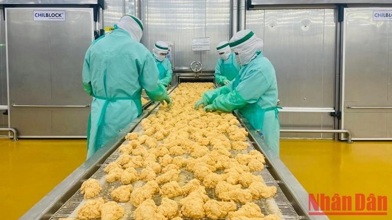 首批越南鸡肉成功出口日本。