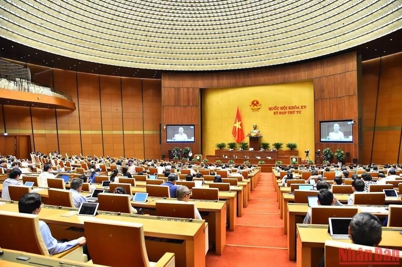 越南第十五届国会第四次会议进入第十一工作日。