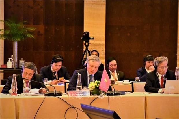 越南最高人民法院院长阮和平出席东盟法官理事会第十次会议。（图片来源：越通社）