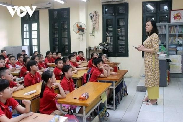 越南努力将人权教育纳入国家教育系统之中。（图片来源：越南之声）