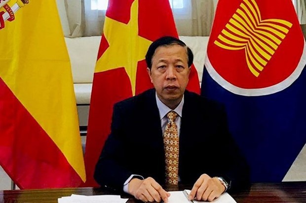 越南驻西班牙大使黄春海。