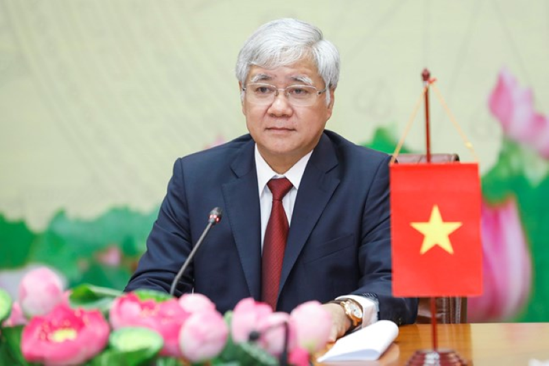 越南祖国阵线中央委员会主席杜文战。