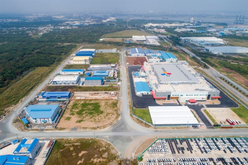 附图：日本企业在越南投资的工业区。
