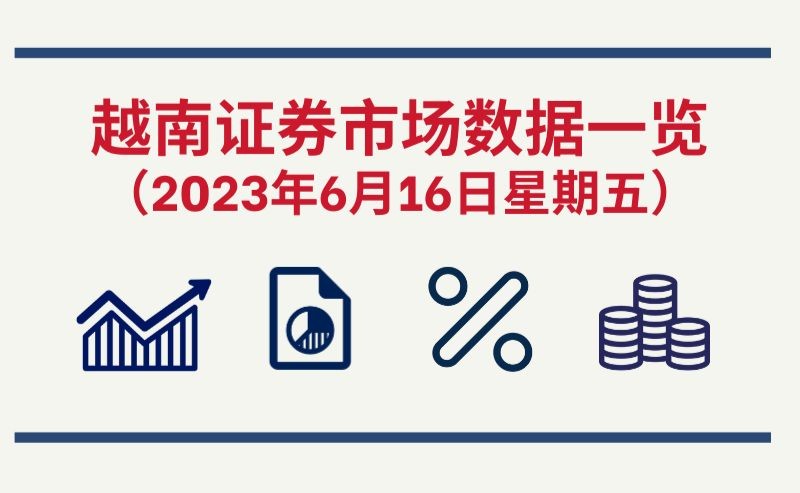 2023年6月16日越南证券市场数据一览【图表新闻】