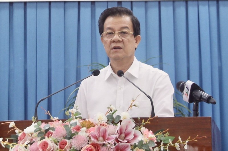 越共中央委员、安江省委书记黎鸿光。